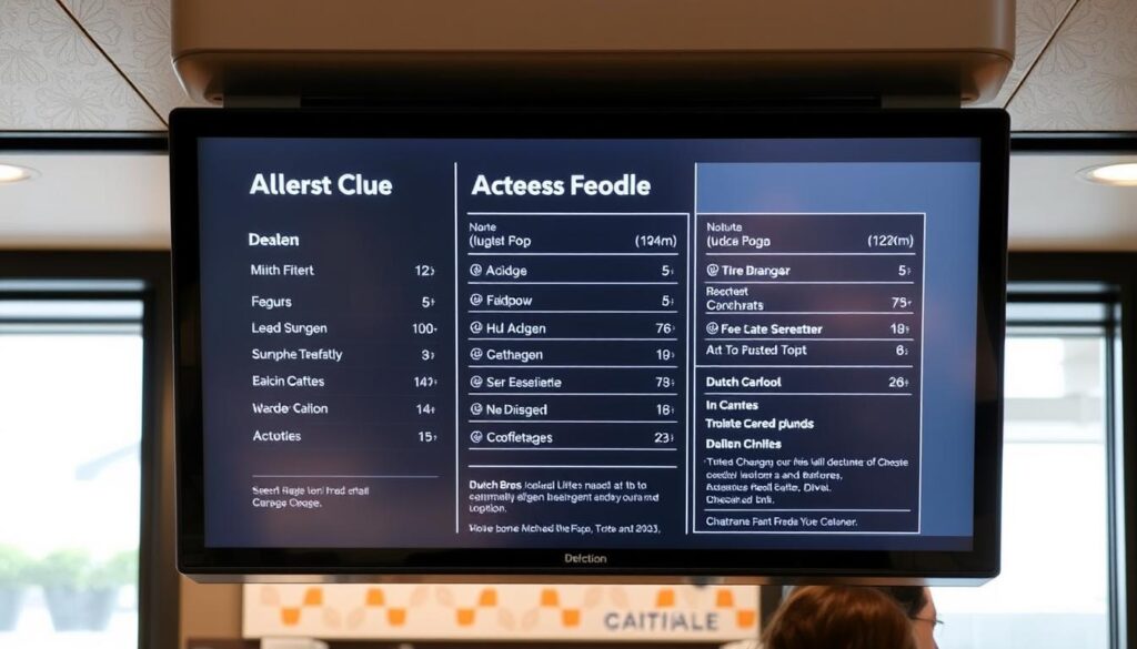 Dutch Bros Digital Allergen Menu Resources