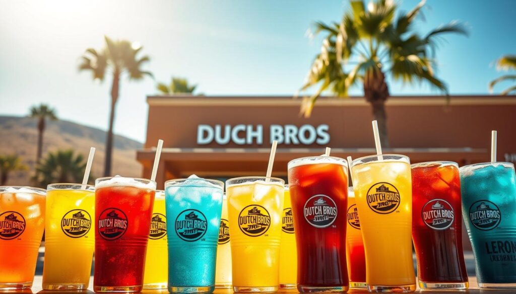 Dutch Bros Lemonades and Sodas