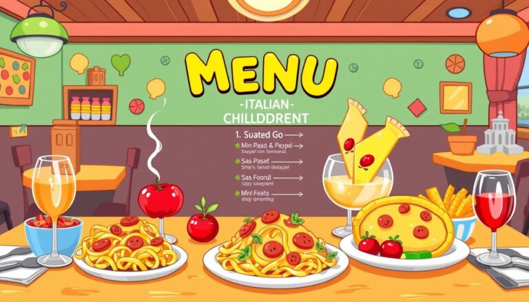 Olive Garden Kids Menu