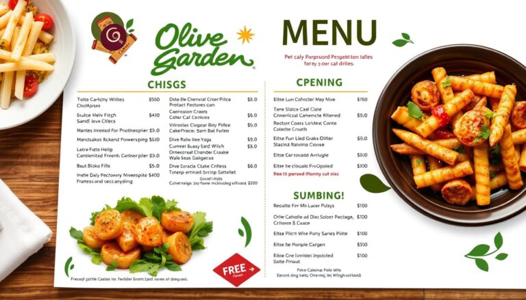 Olive Garden Lunch Menu with Prices