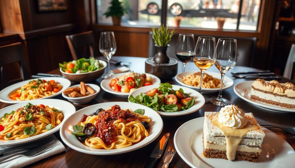 Olive Garden nut-free dishes