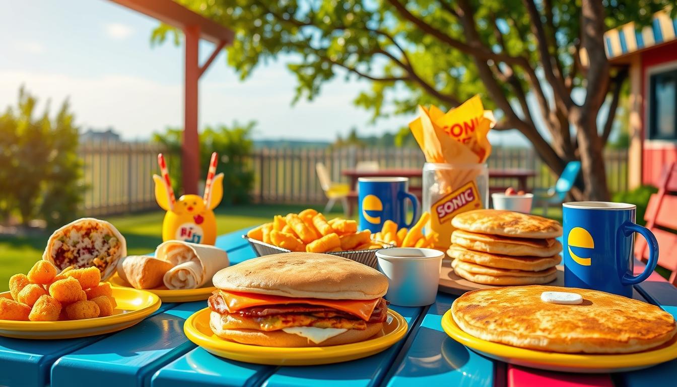 Sonic Breakfast Menu