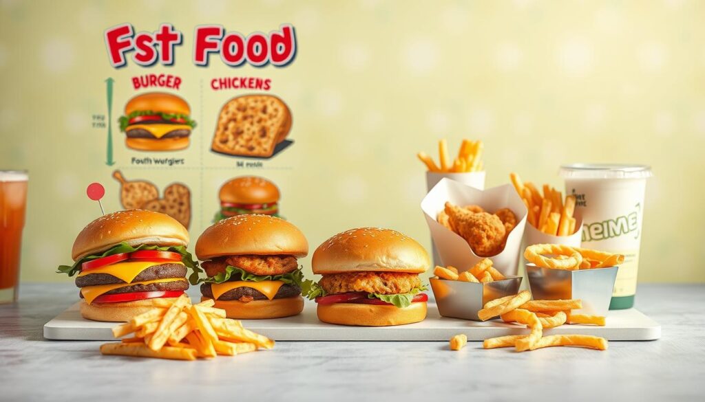 Sonic Menu Categories