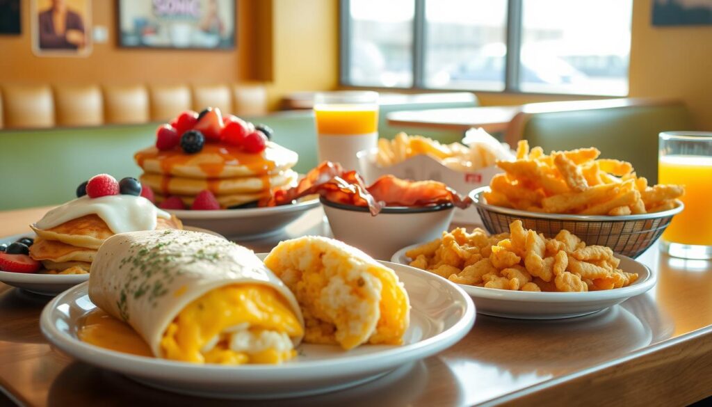 Sonic breakfast combos