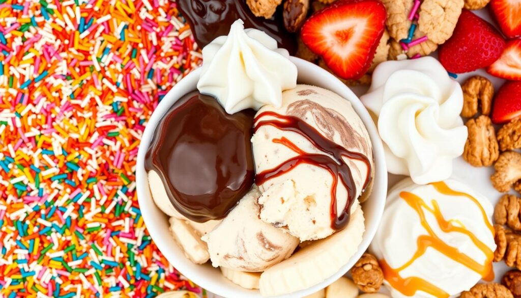 Sonic ice cream toppings