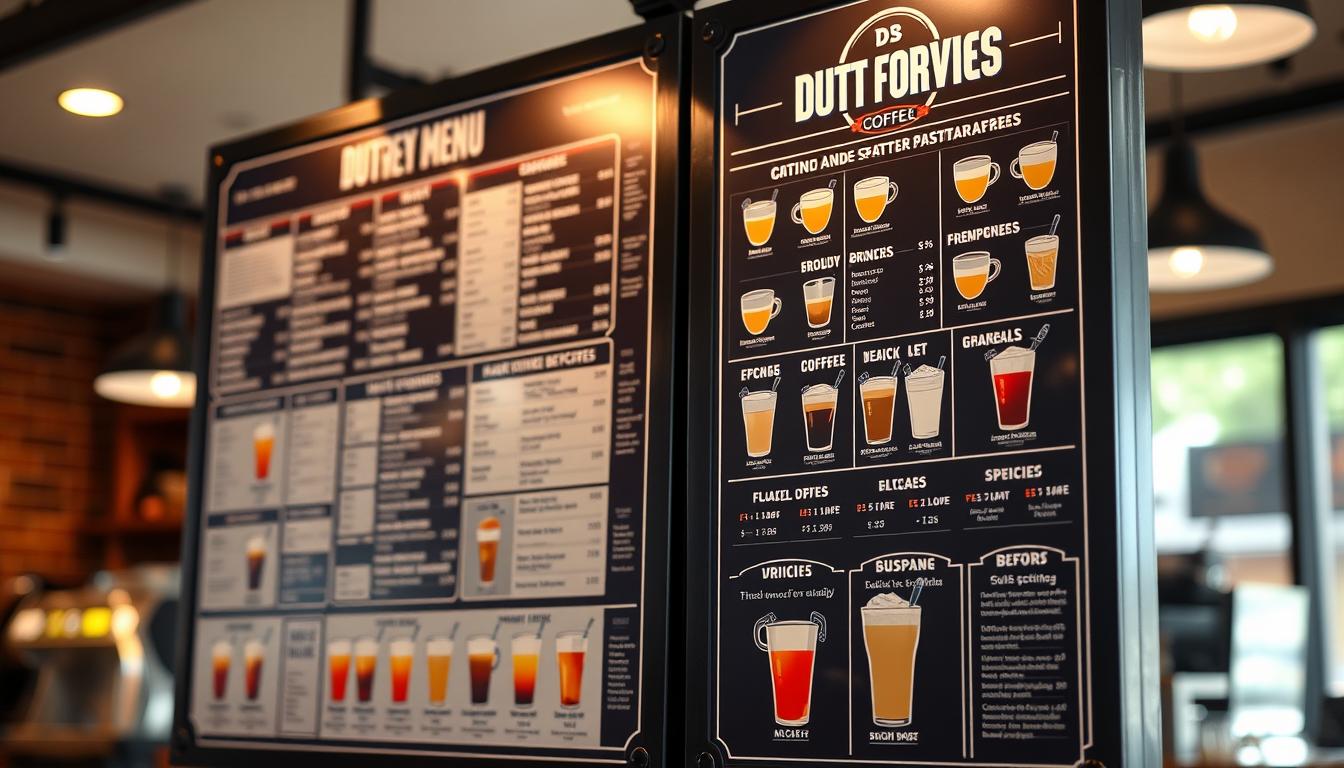 dutch bros nutrition menu