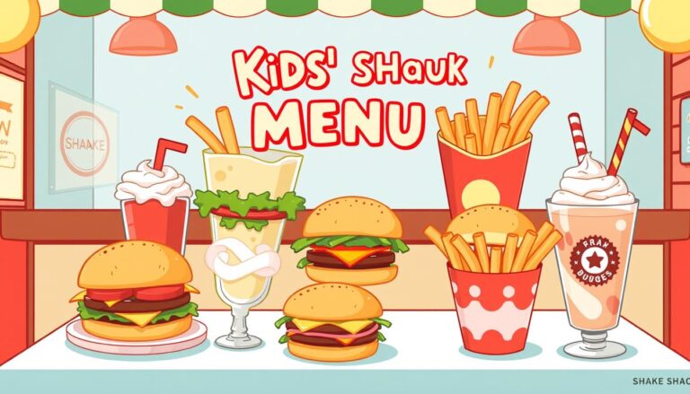 shake shack kids menu