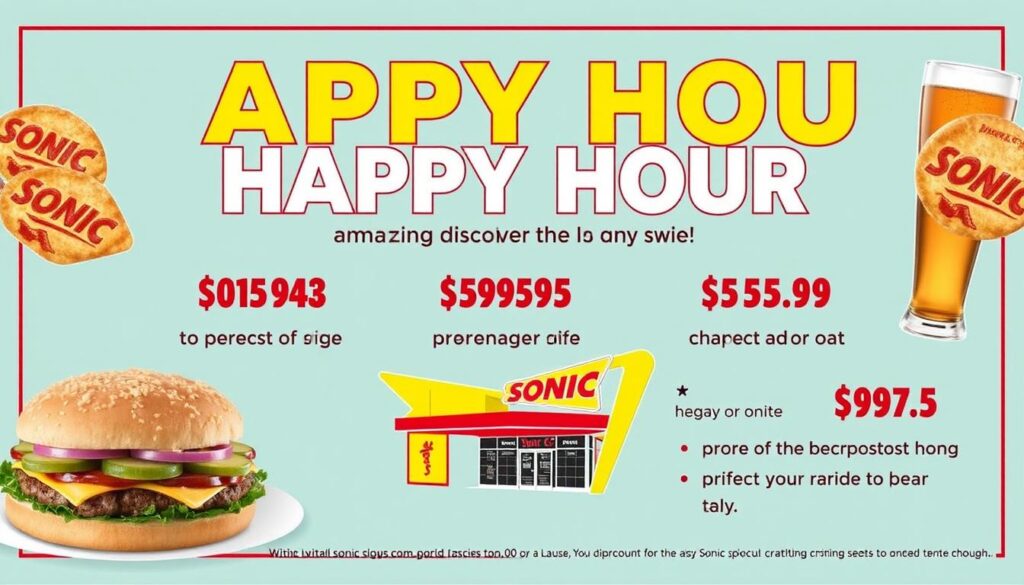 tips for Sonic Happy Hour