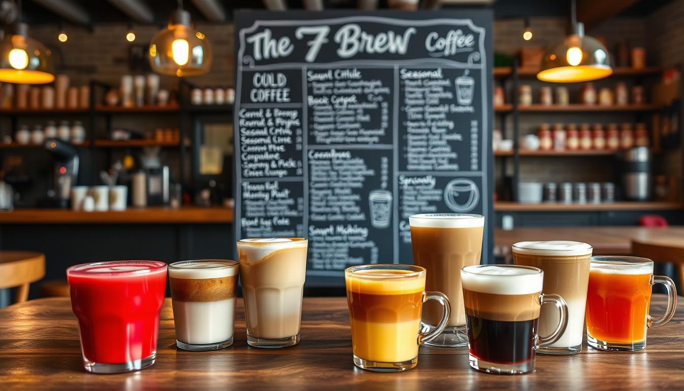 7 brew coffee naperville menu