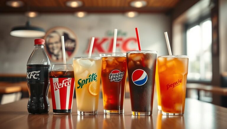 KFC Drinks Menu