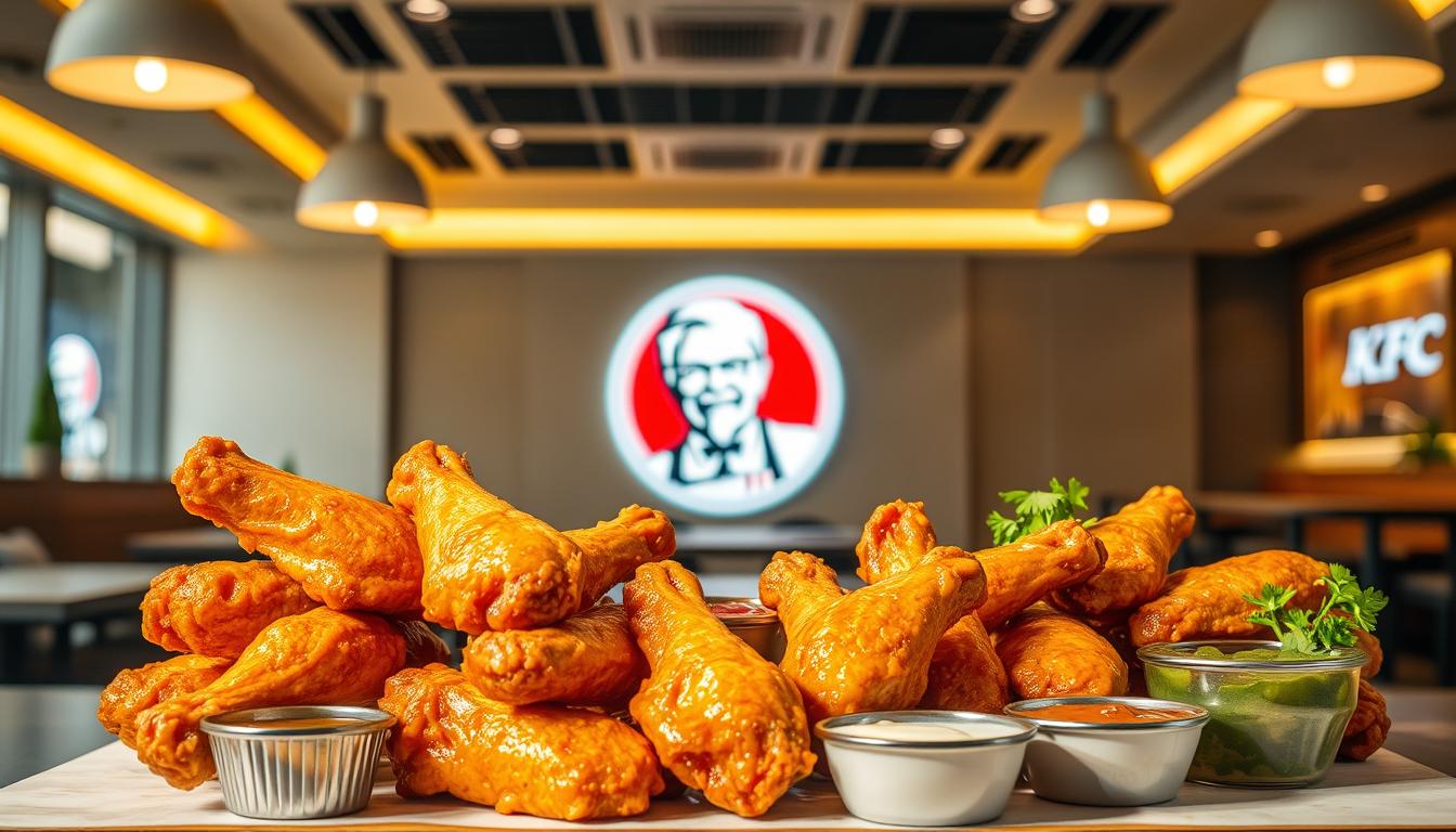 KFC Wings Menu