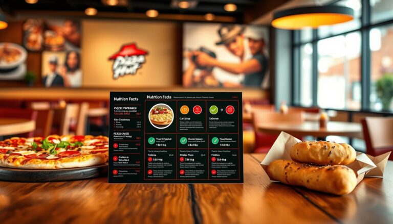 Pizza Hut Menu Nutrition