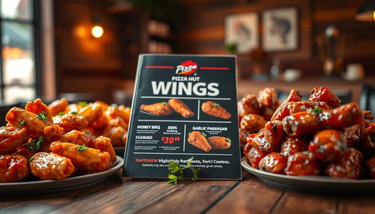 Pizza Hut Wings Menu