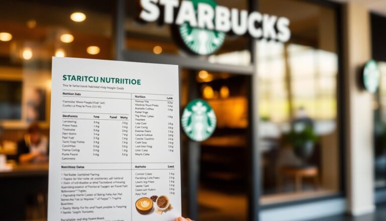 Starbucks Nutrition Info