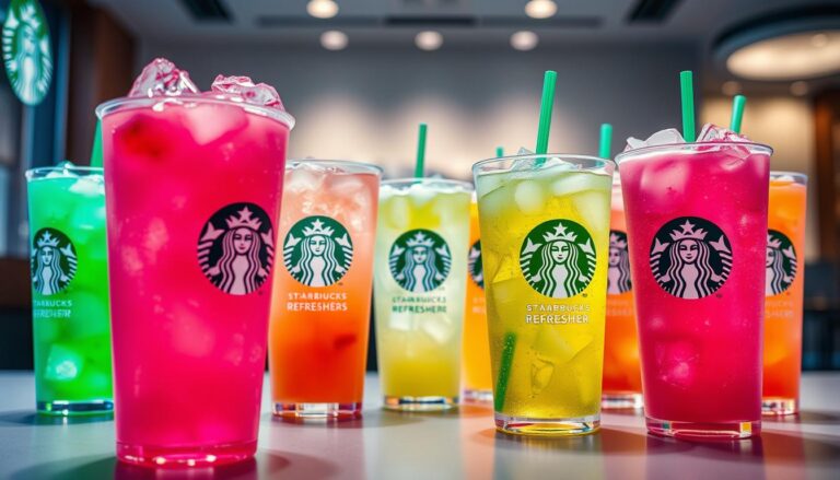 Starbucks Refreshers Menu