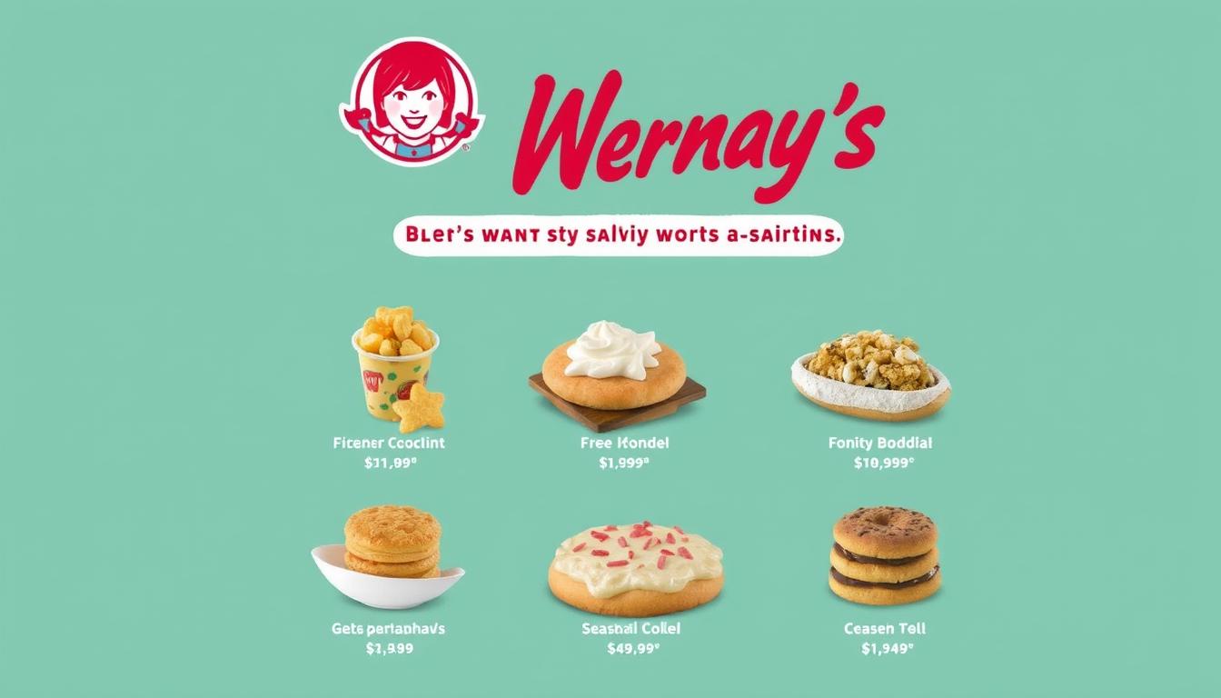 Wendy's Dessert Menu