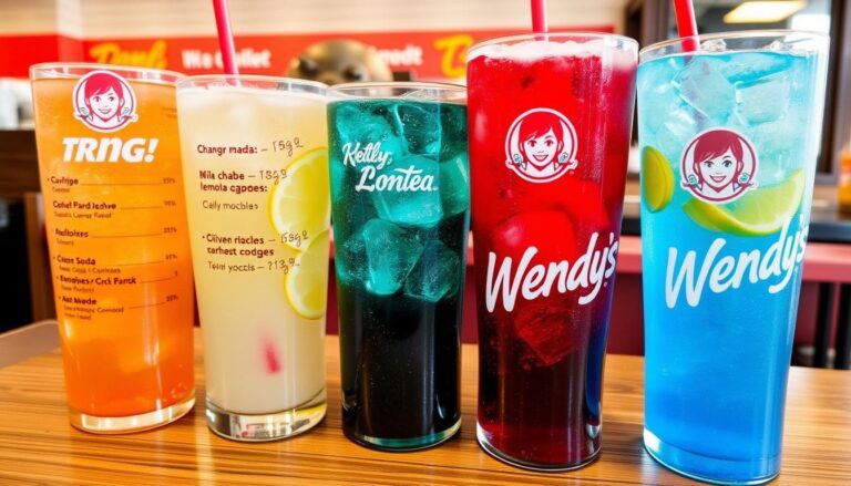Wendy's Drink Menu 