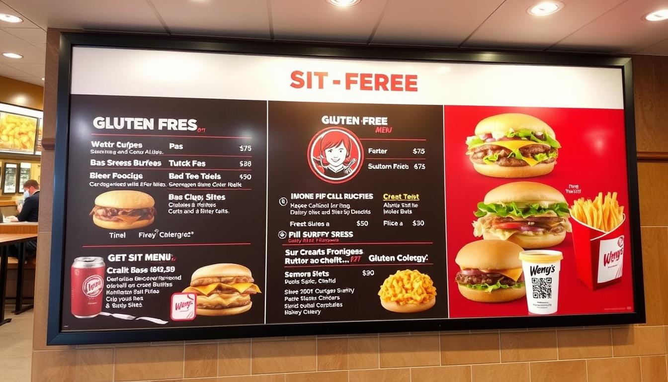Wendy's Gluten Free Menu