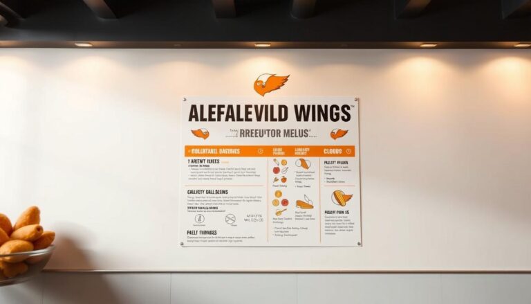 buffalo wild wings allergen menu