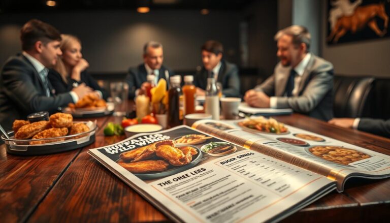 buffalo wild wings dinner menu