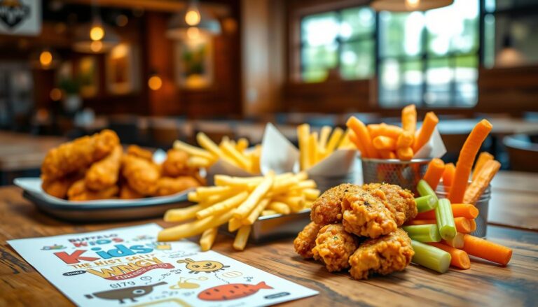 buffalo wild wings kids menu