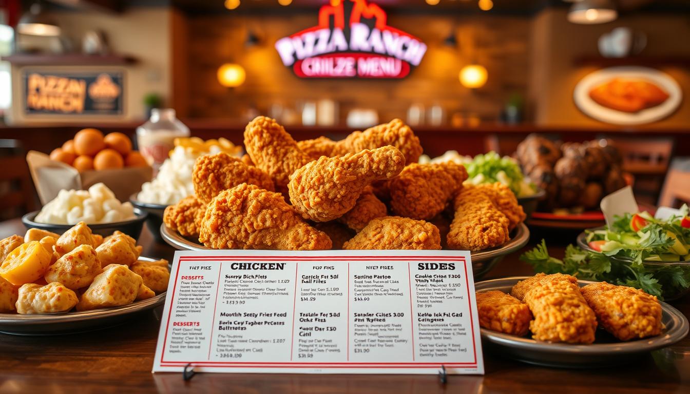 pizza ranch chicken menu