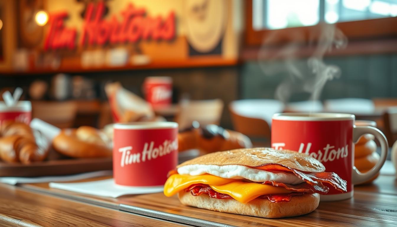 tim hortons breakfast menu