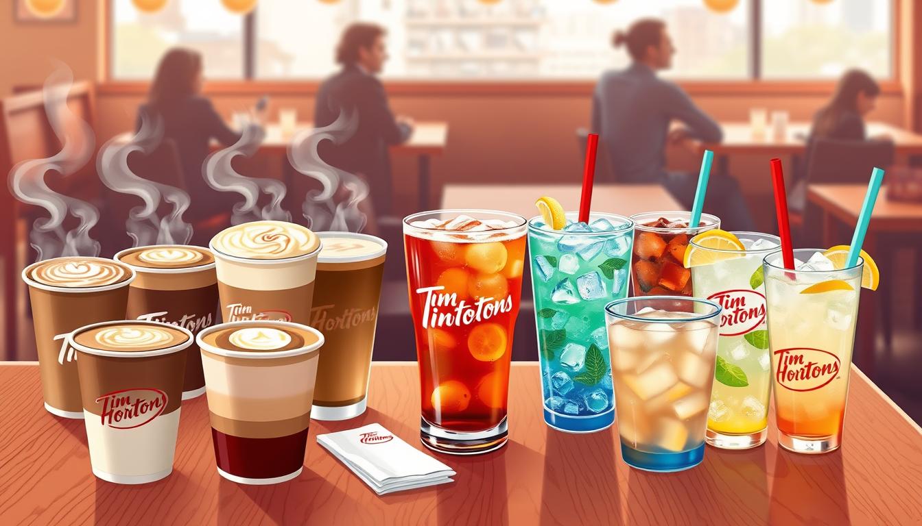 tim hortons drink menu