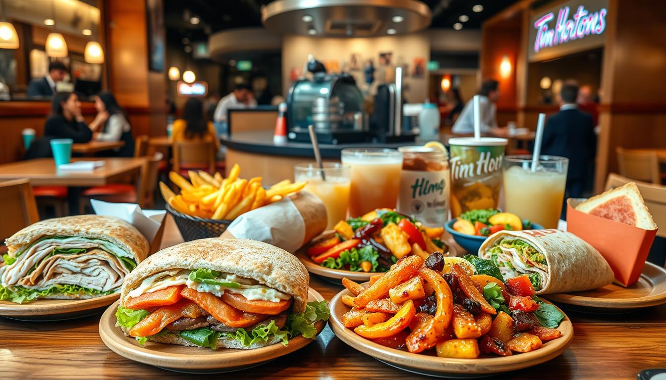 tim hortons lunch menu