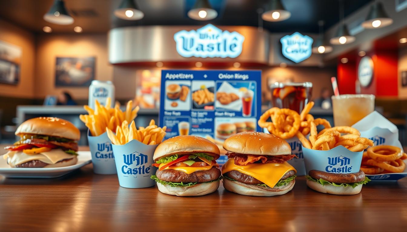 white castle menu